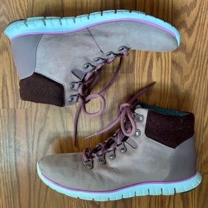 Cole Haan Zerogrand Women's Bootie Rose Size 8.5 Waterproof Outdoor